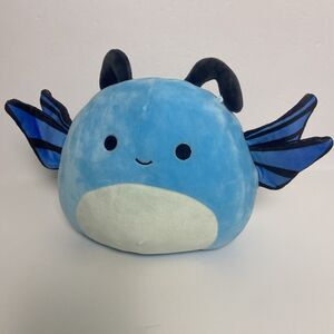 Miss Vi the Blue Axolotl Squishmallow Original Check In Series FURY Series 1